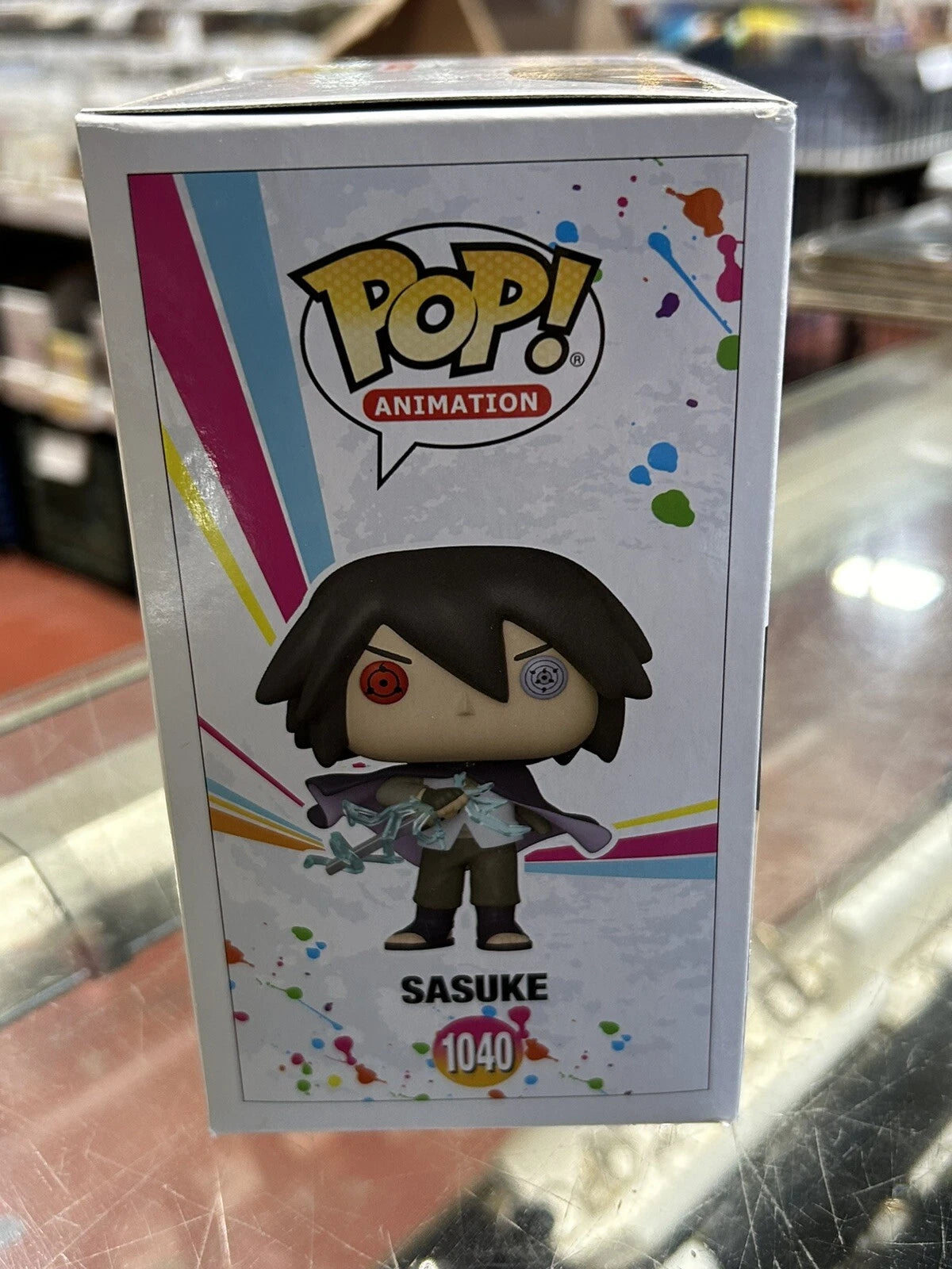 Funko Pop Boruto Sasuke #1040 Chalice Collectibles Glow Chase
