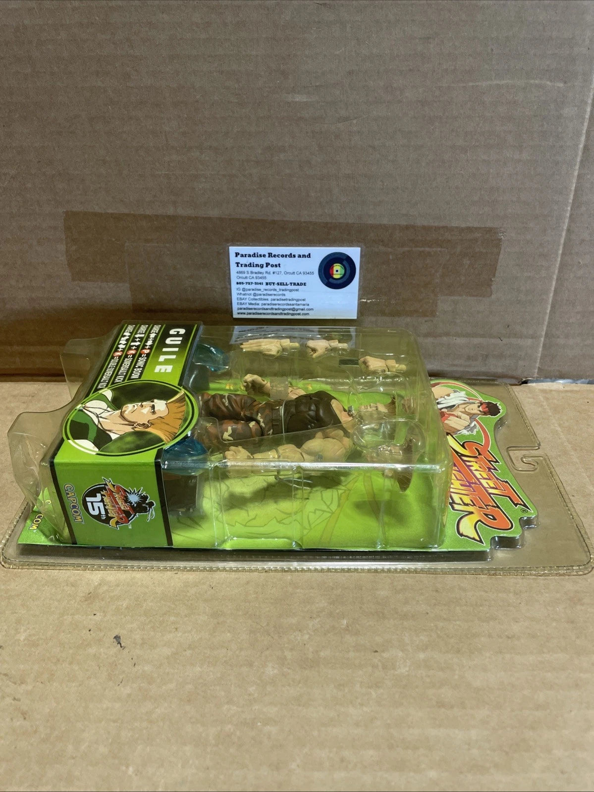 SOTA Toys Street Fighter GUILE Round 3 Action Figure Capcom