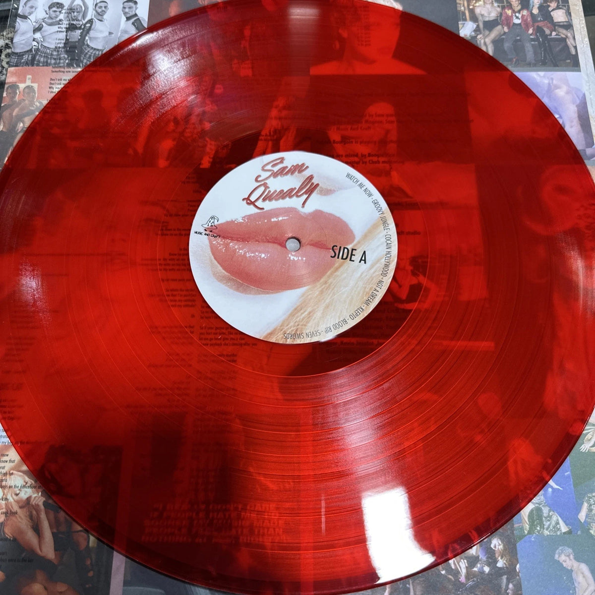 BRAND NEW Sam Quealy Blonde Venus Red vinyl LP - Sold Out