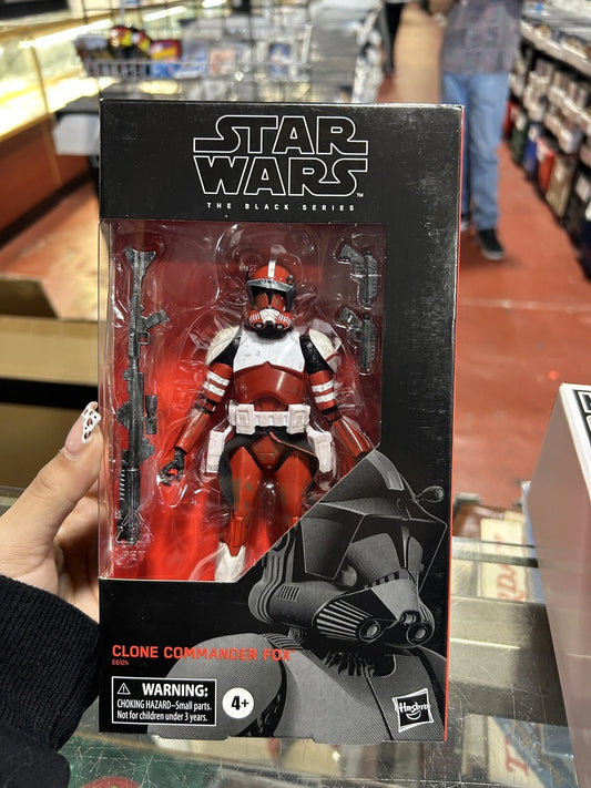 Star Wars The Clone Wars Clone Commander Fox Action Figure Hasbro