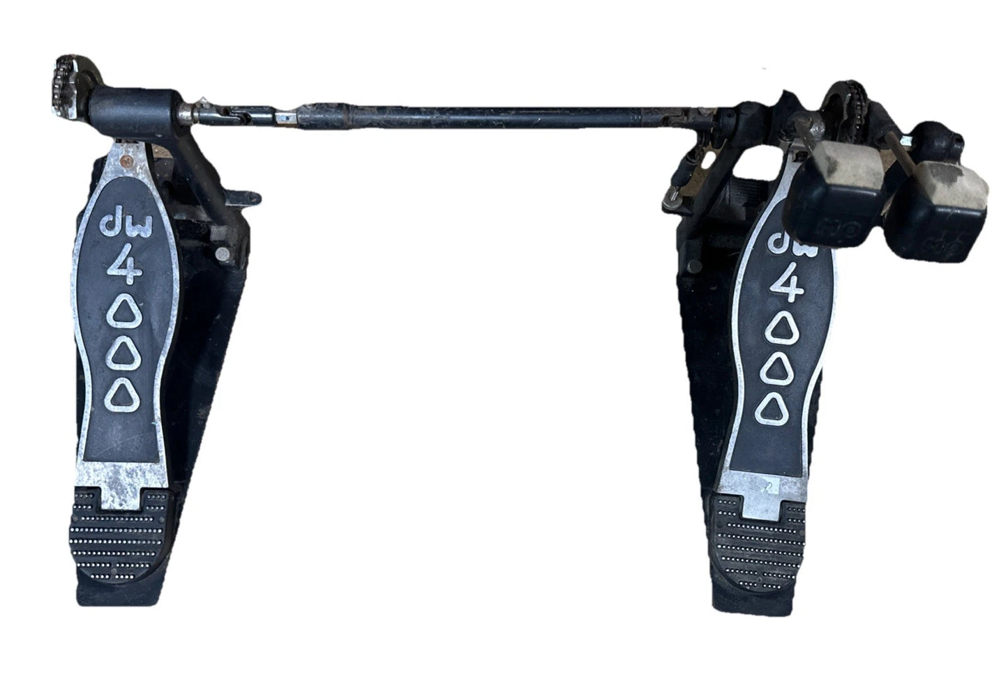 DW 4000 Double Pedal Dual Chain Bass Drum Pedal See Photos