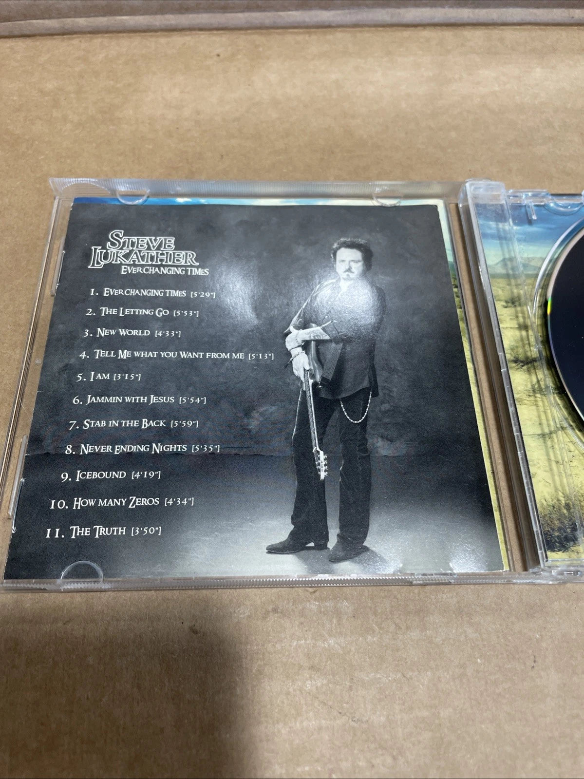 Steve Lukather ‎– Ever Changing Times 2008 CD