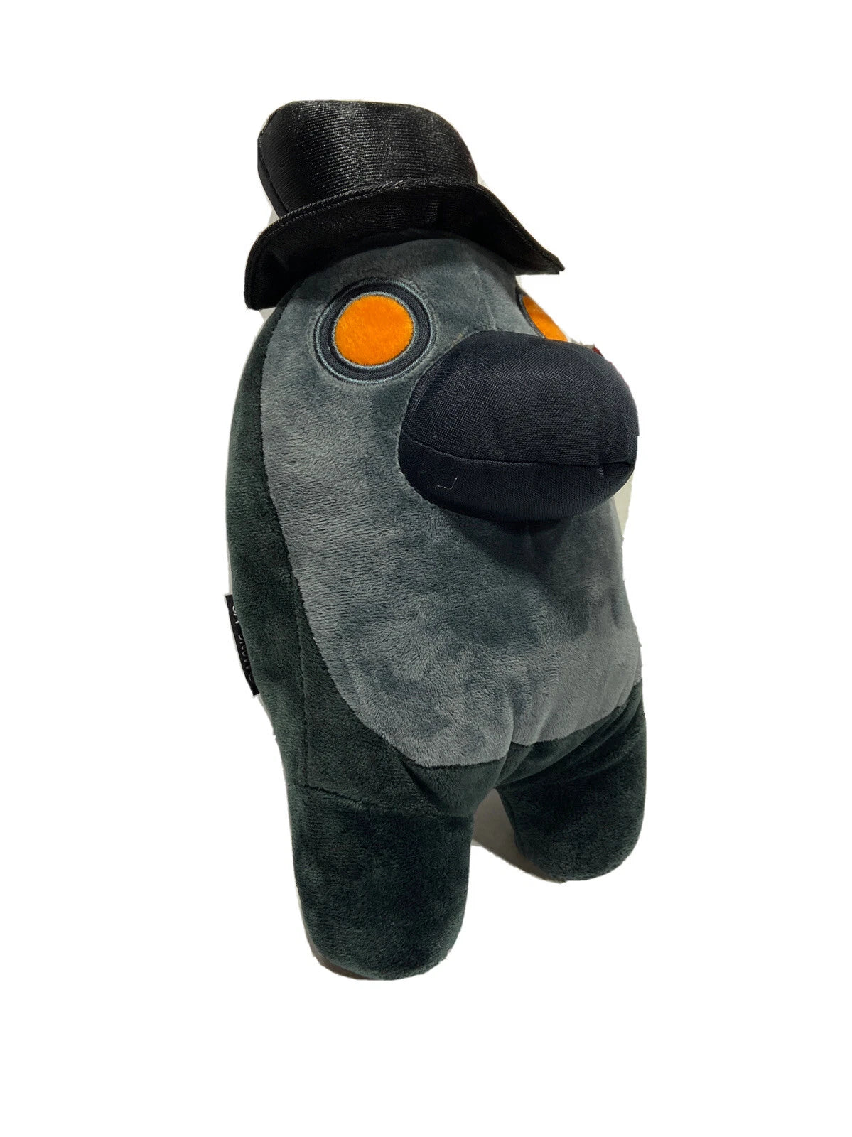 NEW RARE Official Among Us Toikido Black Crewmate Plague Doctor Crow 11" Plush