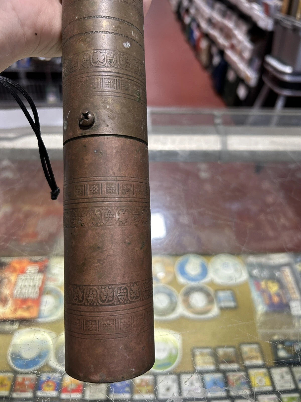 Antique Brass Turkish Grinder