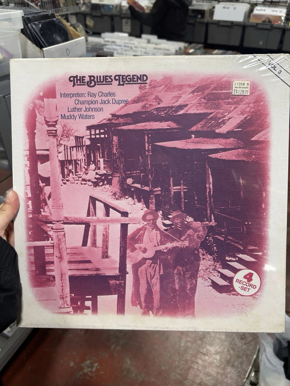 Various ‎– The Blues Legend Vol. 3 Box Set 4 × Vinyl LP New Sealed