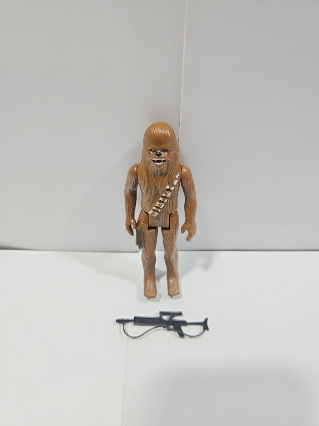 1977 Vintage Star Wars Chewbacca Action Figure Complete With Original Bowcaster