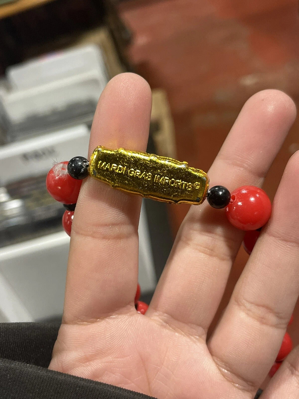 Rolling Stones Bead Necklace