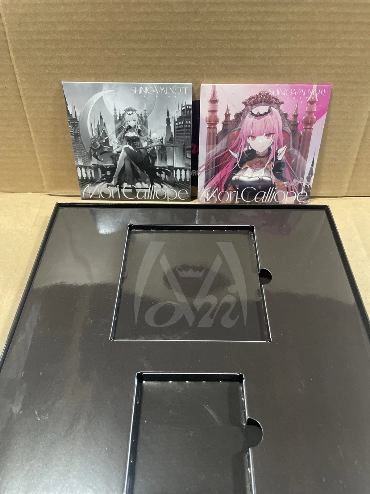 Hololive EN Mori Calliope SHINIGAMI NOTE First Press Limited Edition (CD, DVD)