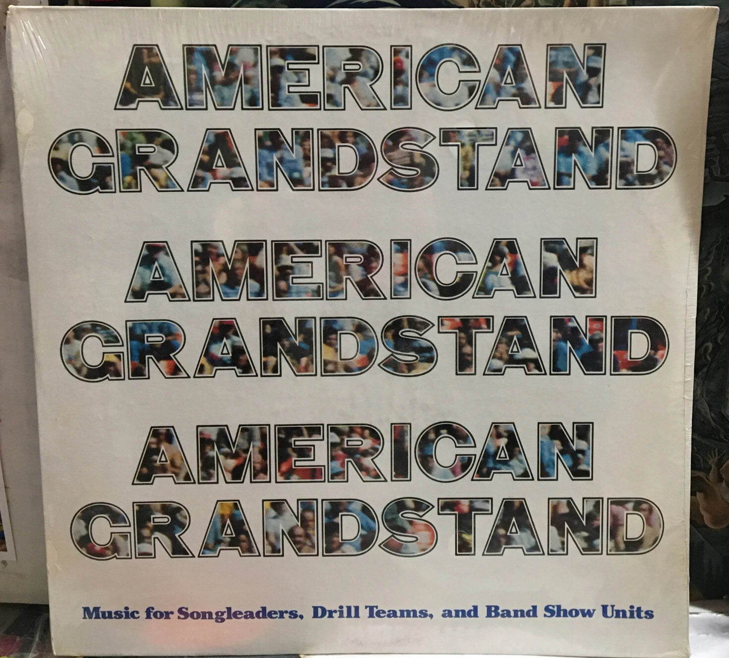 American Grandstand Sealed Record Songleaders Cheerleaders New