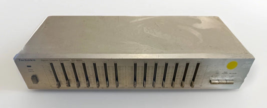 Technics SH-8025 Stereo Graphic Equalizer Vtg Audio Equipment Tested & Working