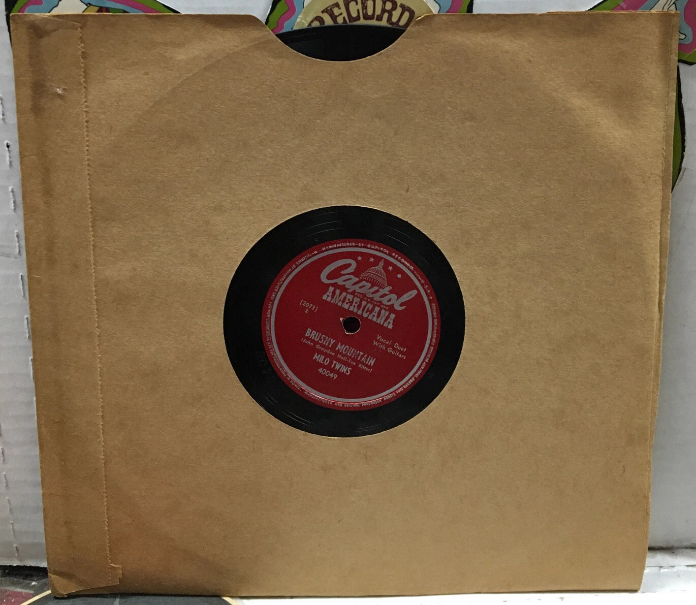 Milo Twins Down Town Boogie 10” Record 40049