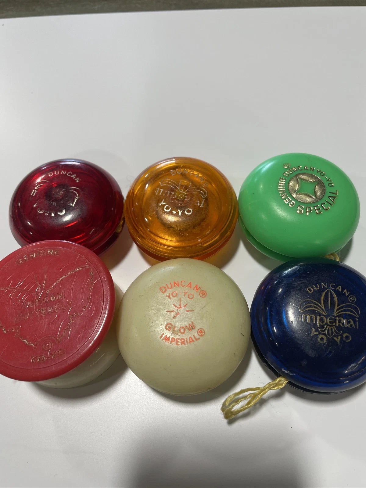 Vintage Duncan Yo-Yos Lot Of 6 Great Condition