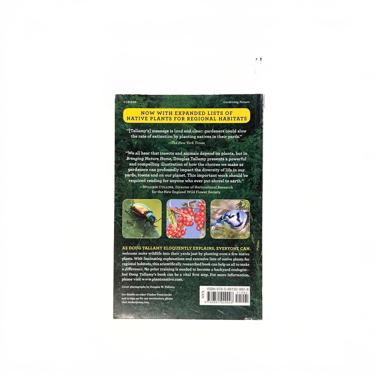 SIGNED - Bringing Nature Home : Updated And Expanded by Douglas W. Tallamy