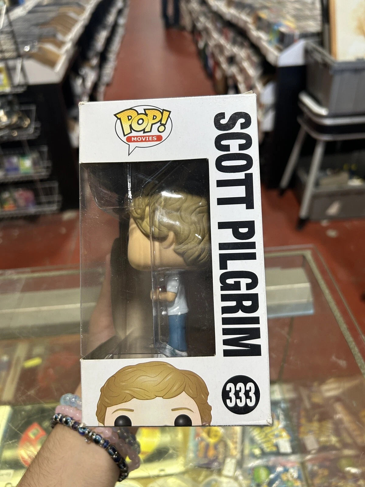 Funko POP! Movies Scott Pilgrim #333 Vinyl Figure DAMAGED