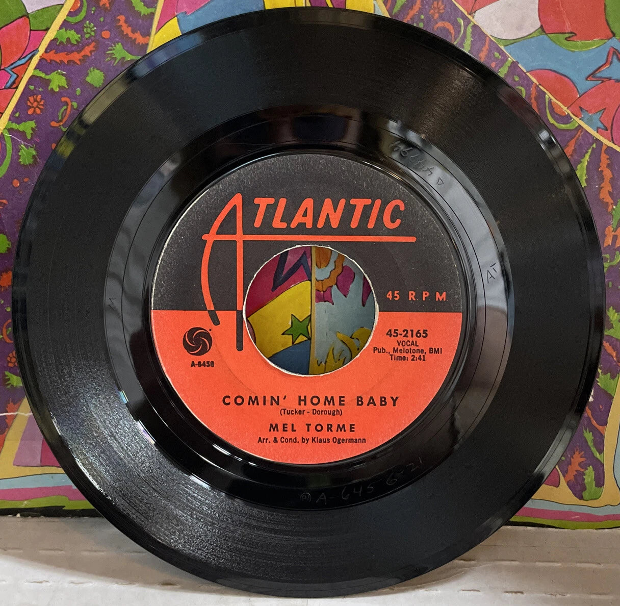 Mel Torme Comin’ Home Baby 7” Single 45-2165