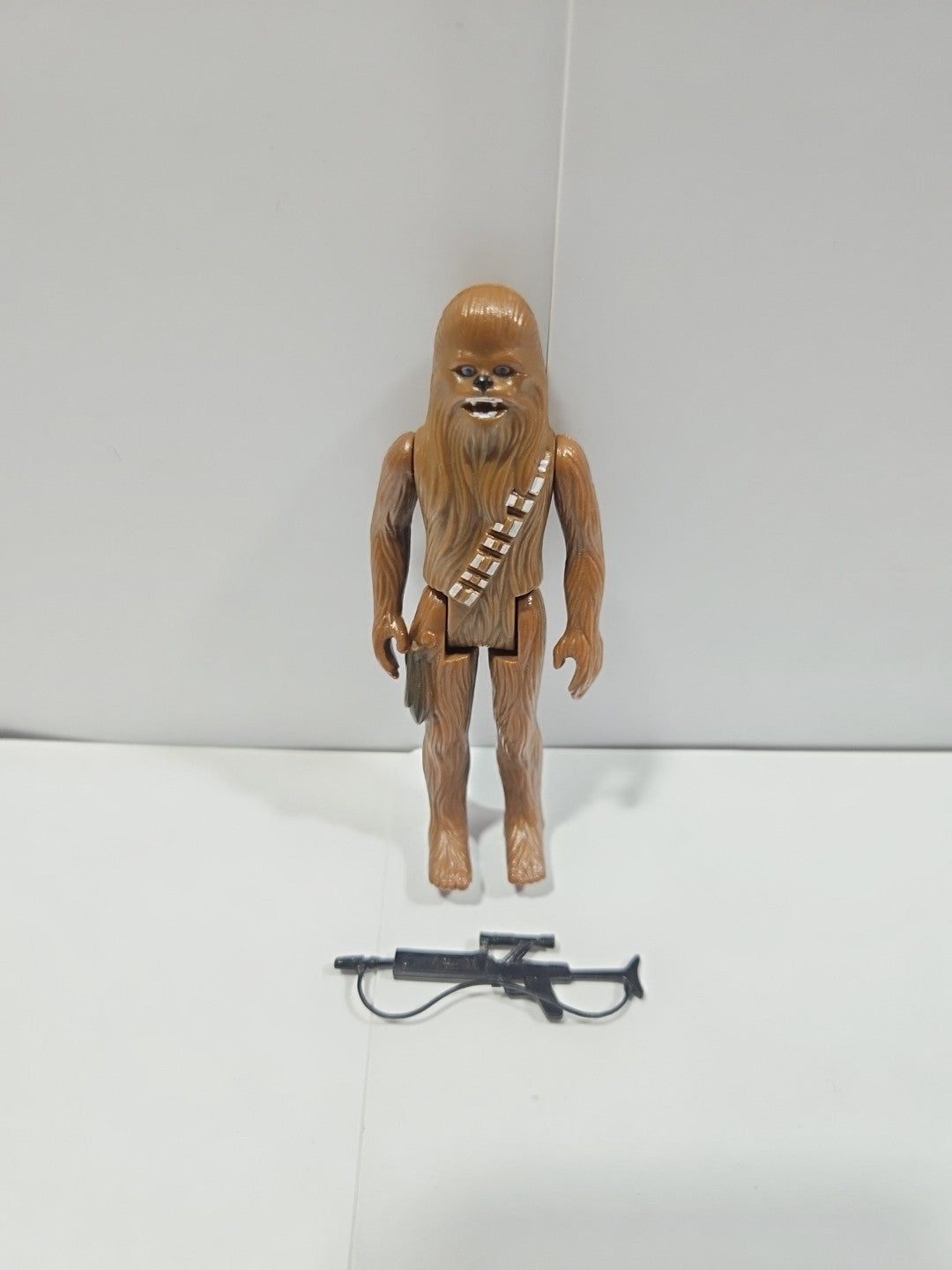 1977 Vintage Star Wars Chewbacca Action Figure Complete With Original Bowcaster