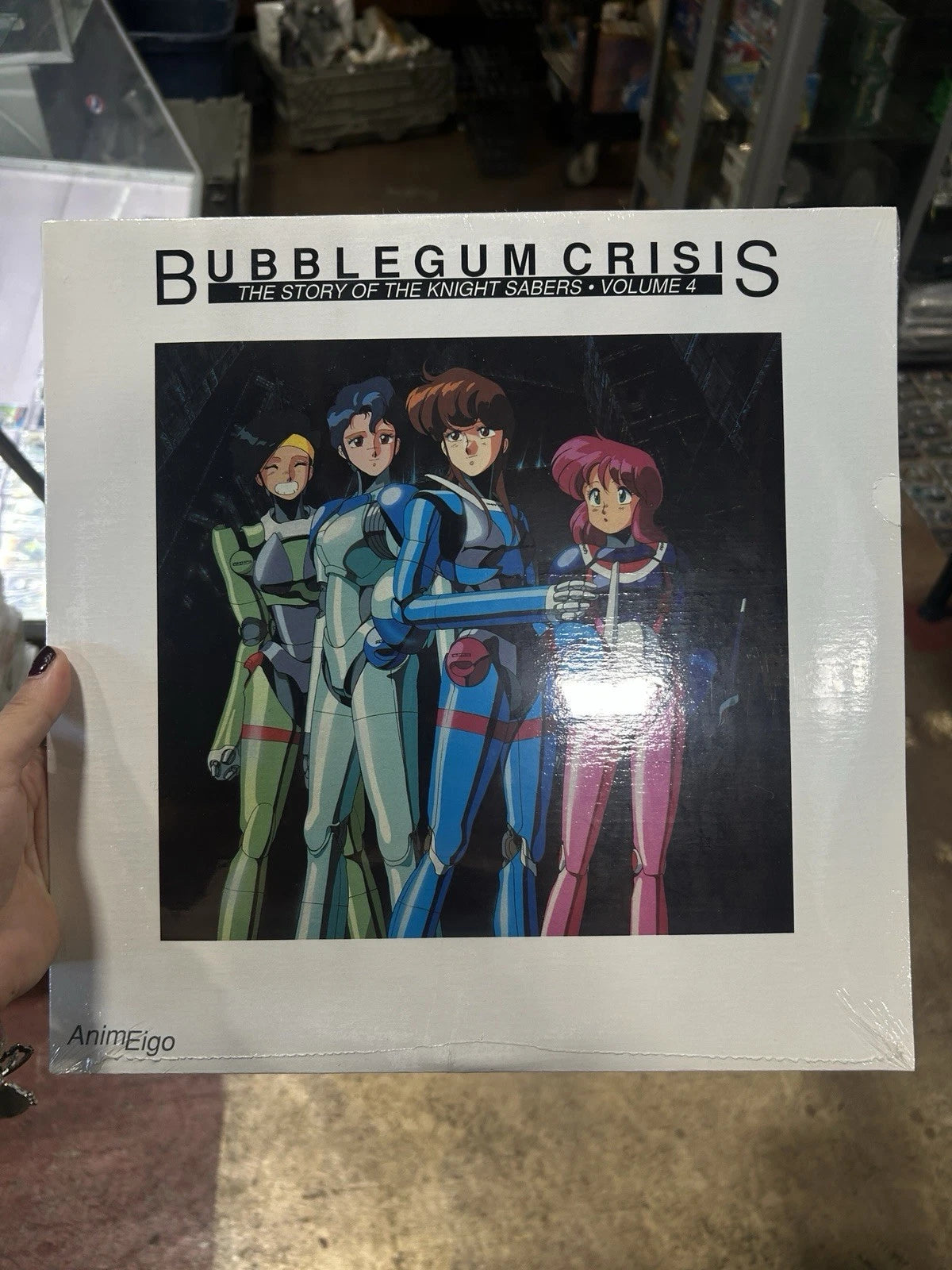 Bubblegum Crisis Volume 4 Anime Laserdisc 1992 (USA) Sealed ! New