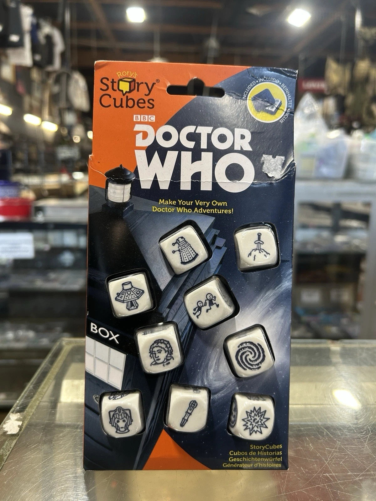 Doctor who Dr Who Story Cubes Make Your Very Own Adventures! Game
