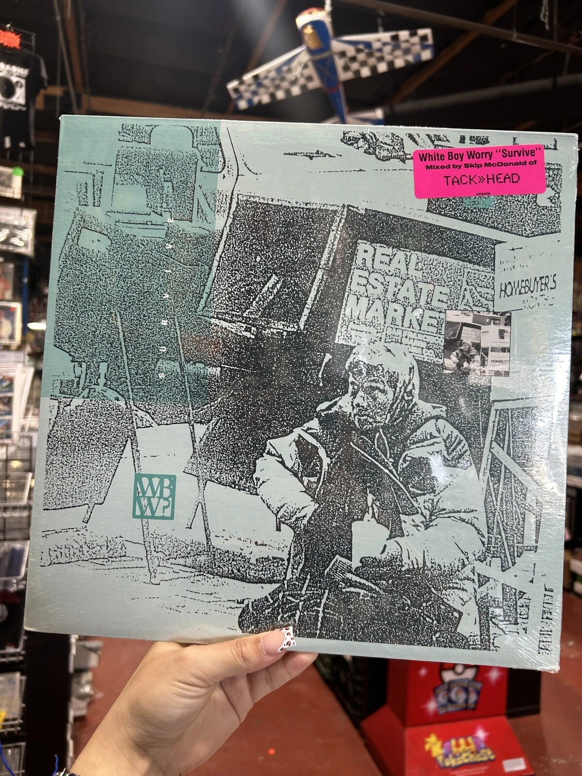 White Boy Worry Survive USA 12" vinyl single record (Maxi) New Sealed