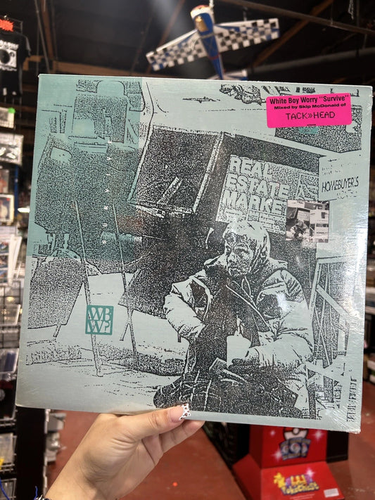 White Boy Worry Survive USA 12" vinyl single record (Maxi) New Sealed