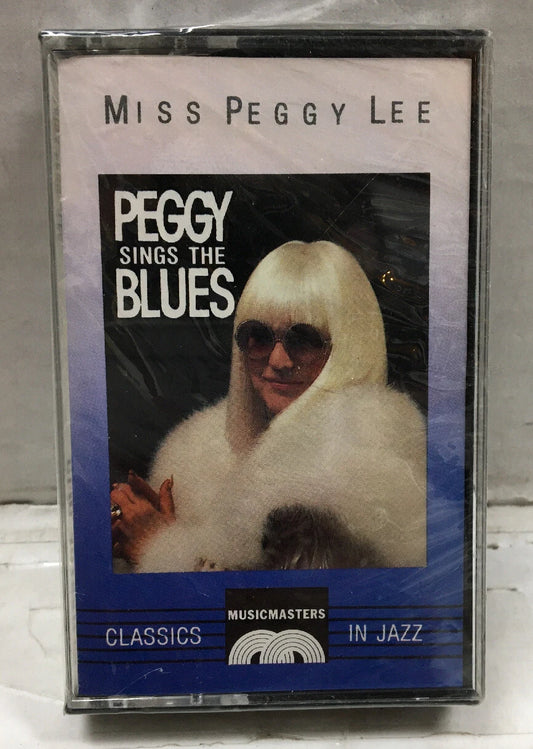 Miss Peggy Lee Peggy Sings The Blues Sealed Cassette