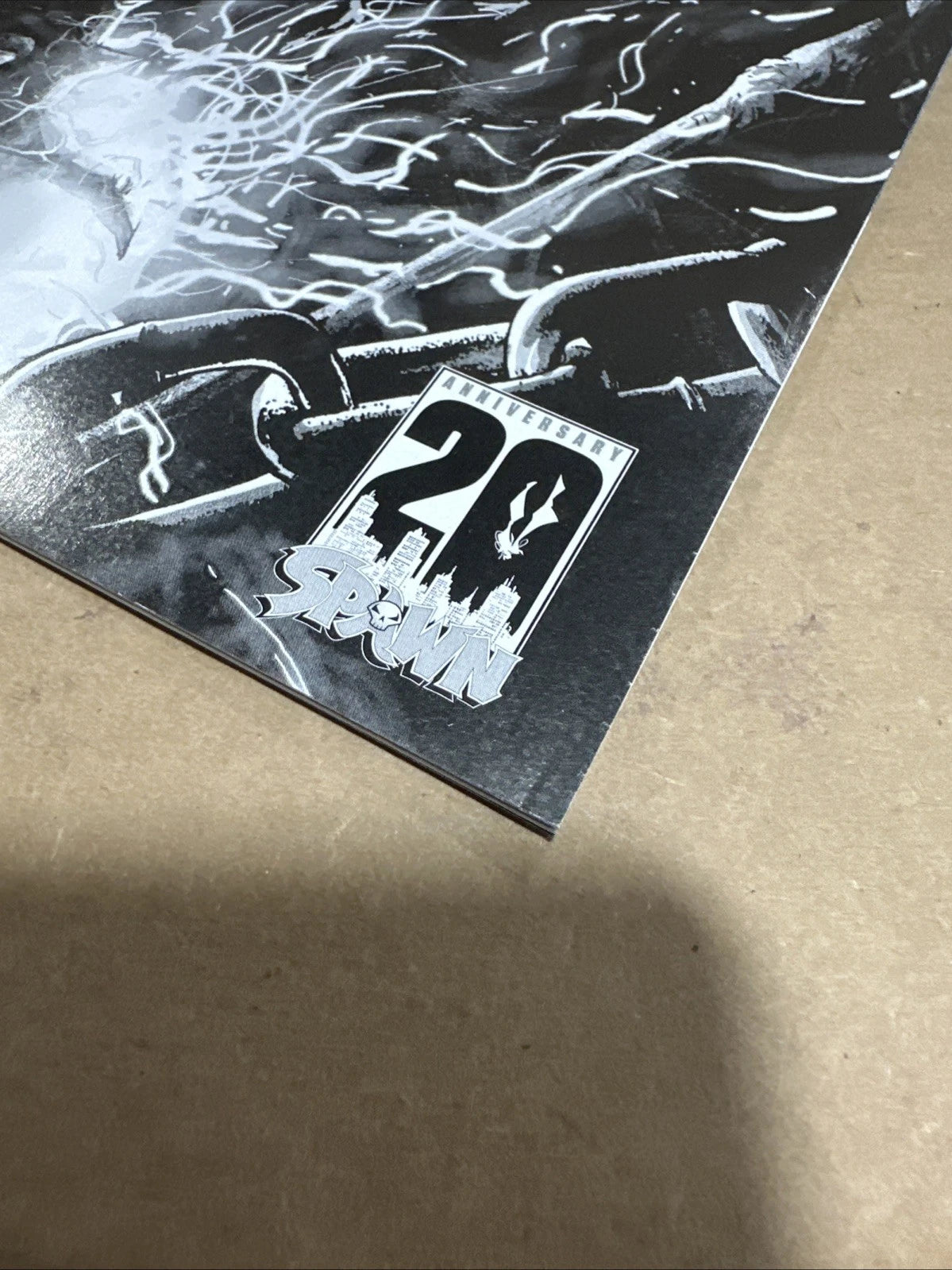 SPAWN #220 SZYMON KUDRANSKI VARIANT 20TH ANNIVERSARY BLACK & WHITE EDITION NM