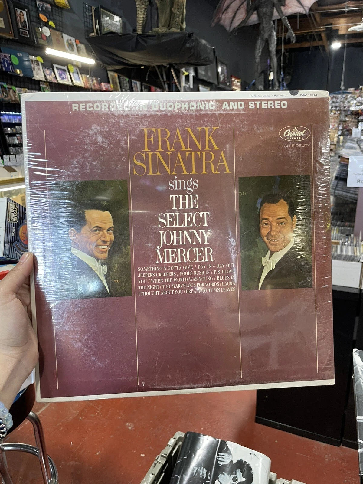 Frank Sinatra Sings The Select Johnny Mercer Capitol DW 1984 Record sealed