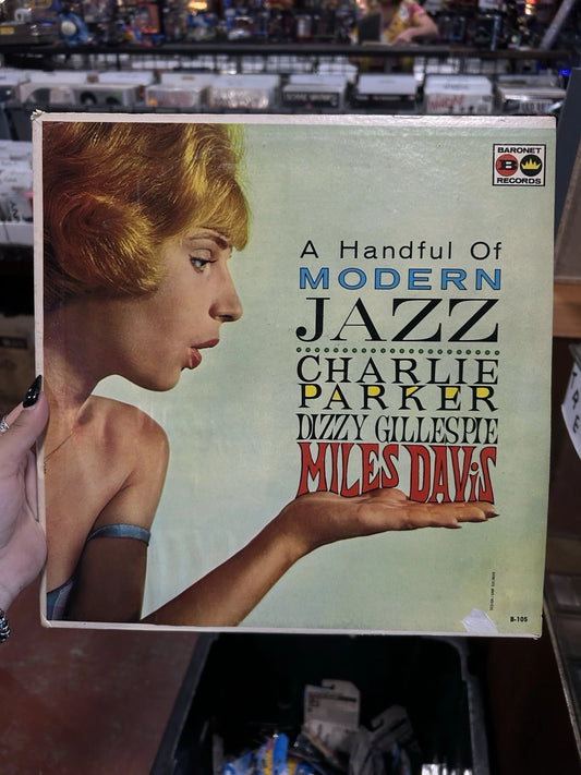 A Handful of Modern Jazz - 1959 LP Parker, Gillespie, Davis - Baronet B-105