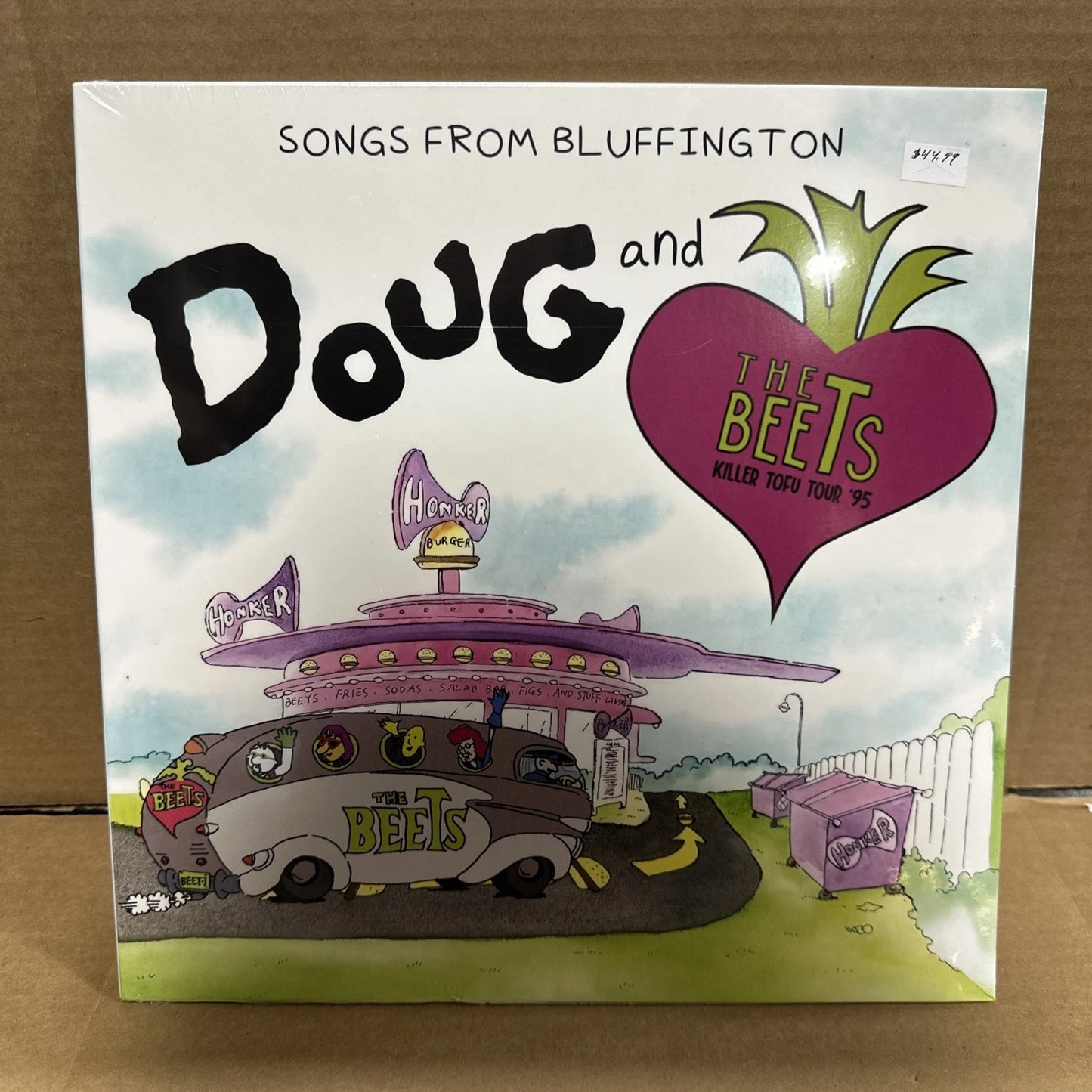 Doug & the Beets - Songs From Bluffington - Clear Purple Green Silver & Blue Spl