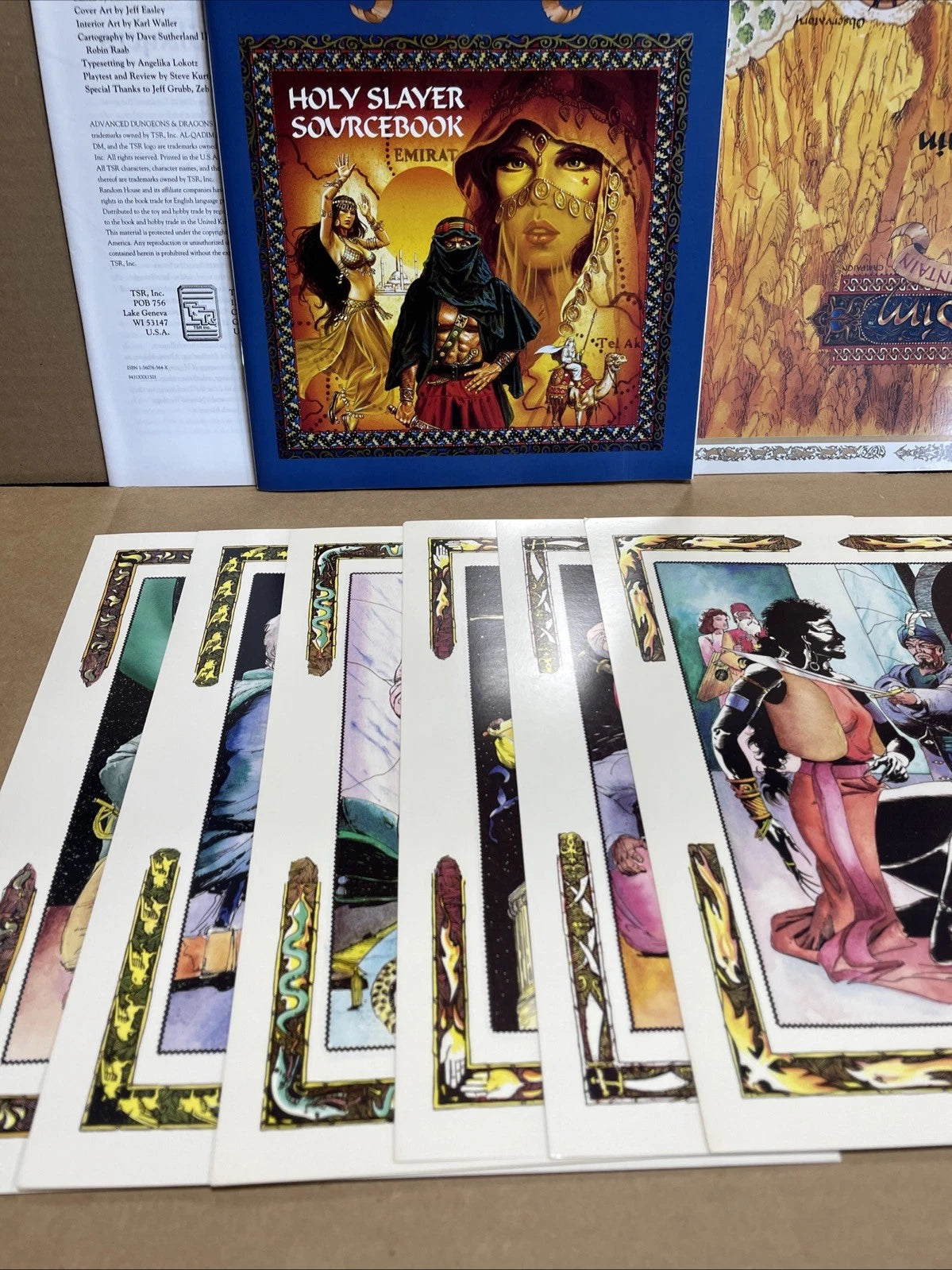 Dungeons & Dragons Al-Qadim Assassin Mountain Box Set ALQ2 TSR9431 2nd Edition