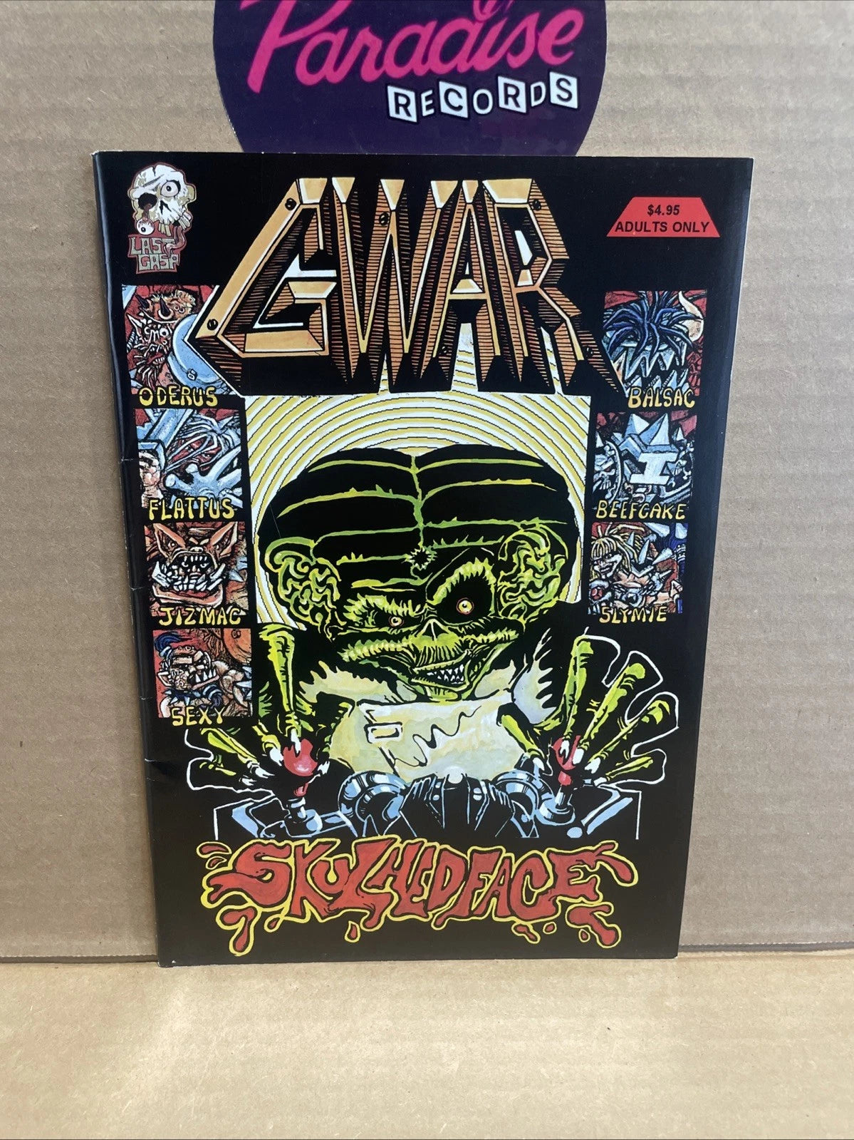 GWAR SKULHEDFACE #1 Last Gap Comic Book