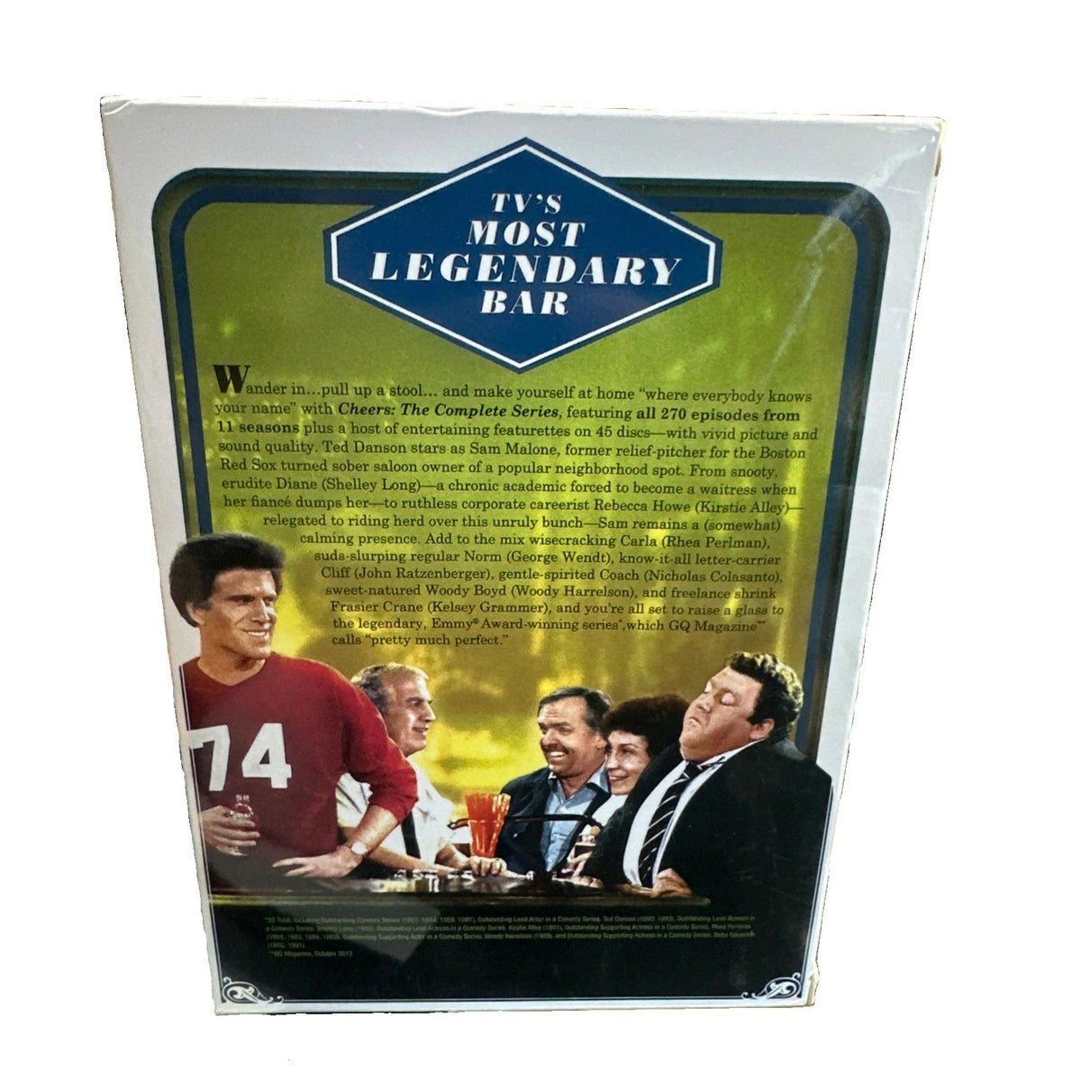 Cheers The Complete Series DVD Box Set, 45-Disc 270 Episodes Seasons 1-11