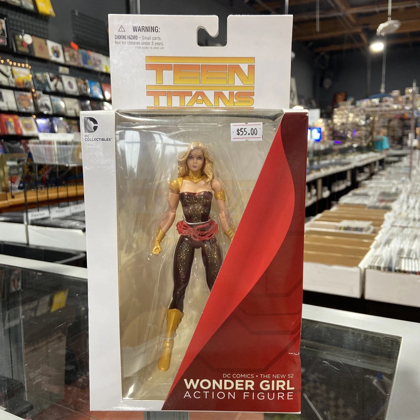 WONDER GIRL Teen Titans DC Comics 7" Action Figure 2014 Brand New good condition
