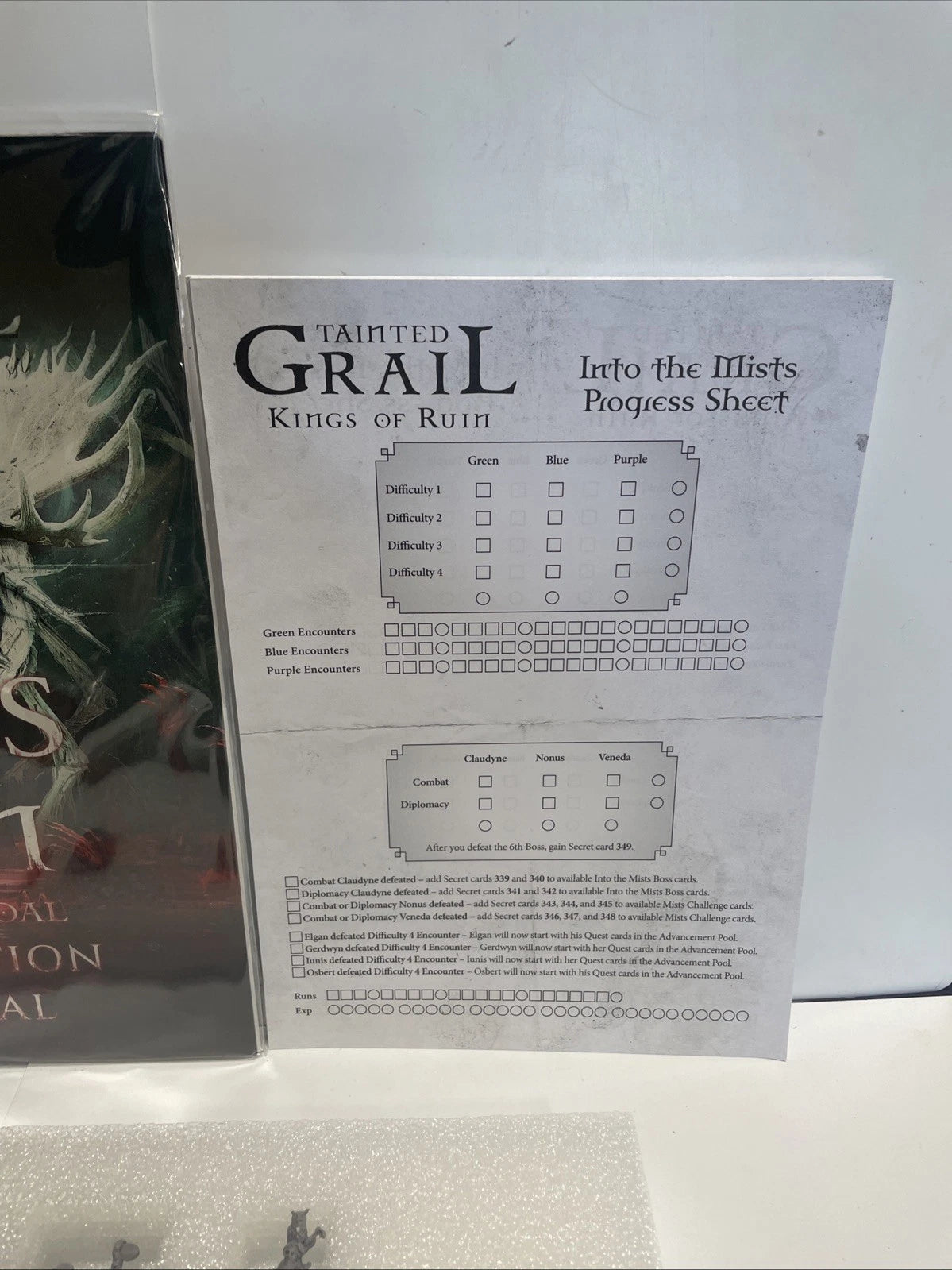 Tainted Grail: Kings of Ruin: Stretch Goals Box
