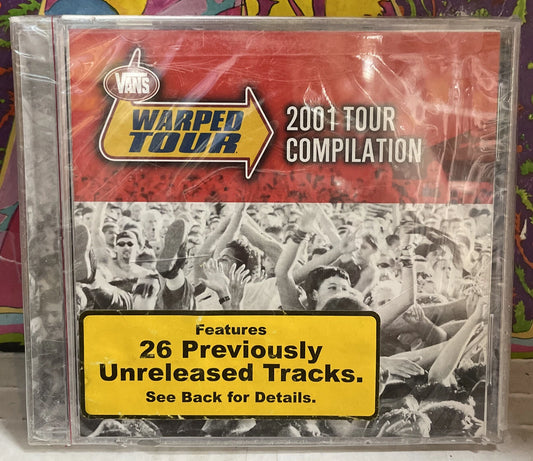Warped Tour 2001 Tour Compilation Sealed CD