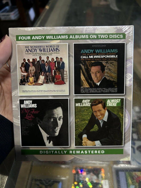 Andy Williams Four Andy Williams Albums: Wonderful World Of/Cal (CD) (UK IMPORT)