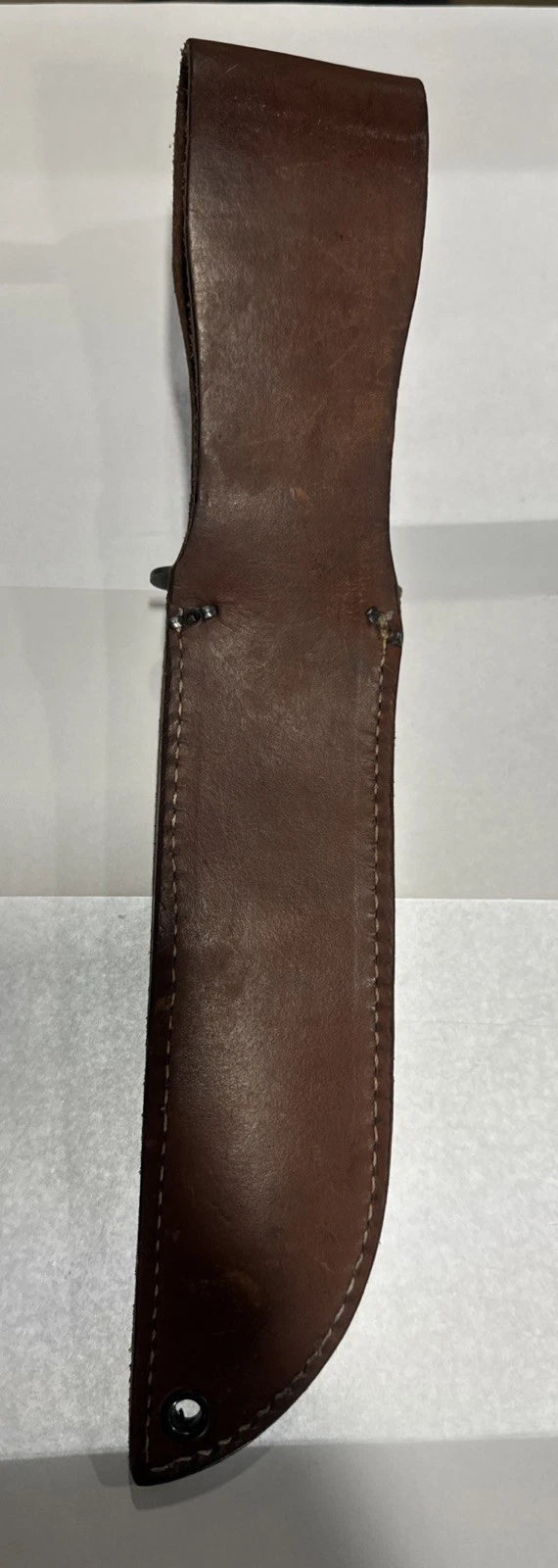 Case XX USMC Combat Knife & Leather Sheath US Marine Corps 1992 USA Fixed Blade