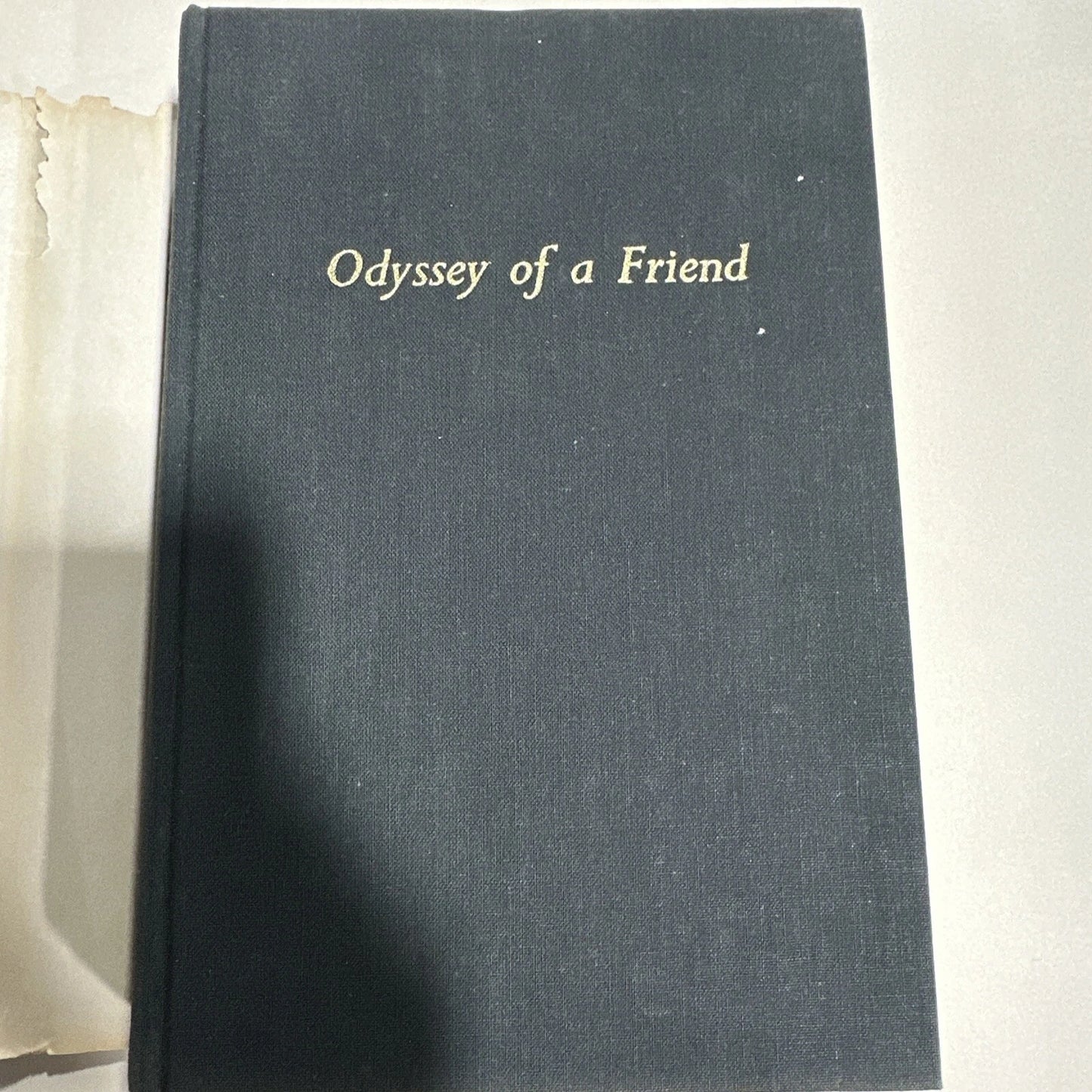 Odyssey Of A Friend SIGNED Book by William F. Buckley Jr. 1969 1st Edition