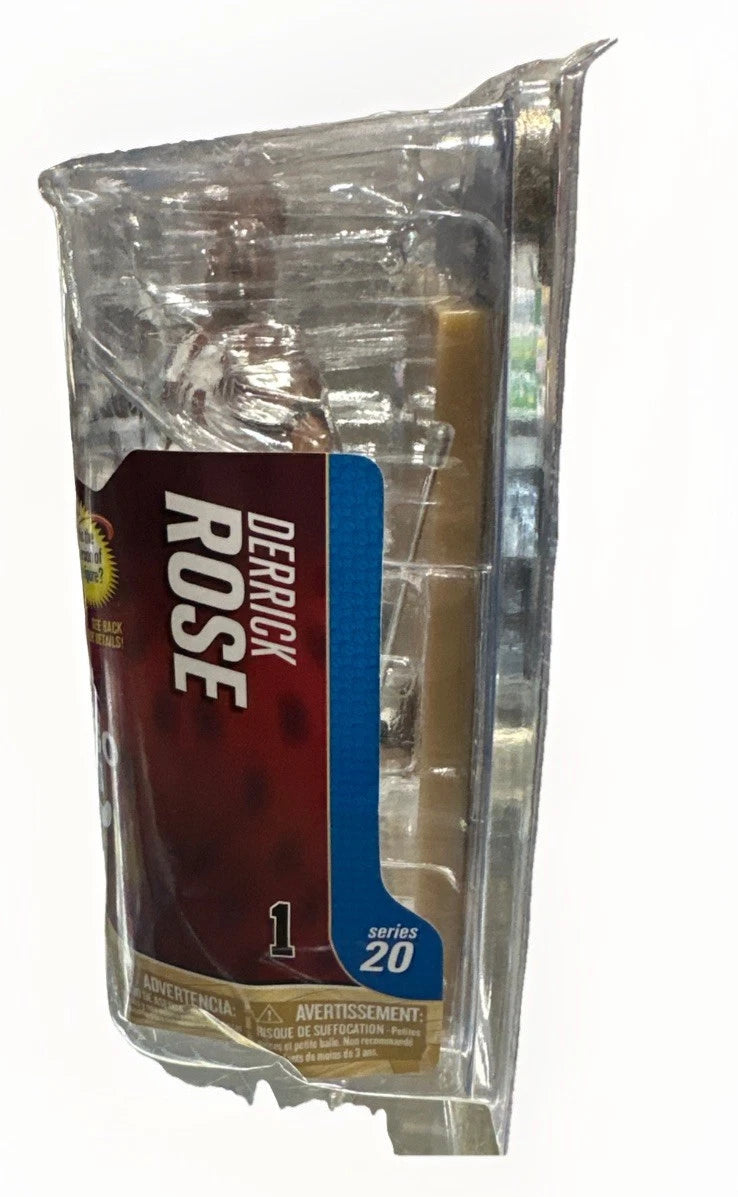 Mcfarlane NBA Sports Picks Series 20 Derrick Rose Action Figure [White Jersey]
