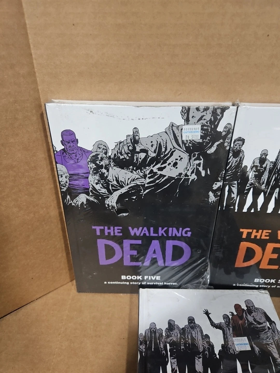 The Walking Dead Book 1 -7 by Robert Kirkman (Hardcover, 2013)