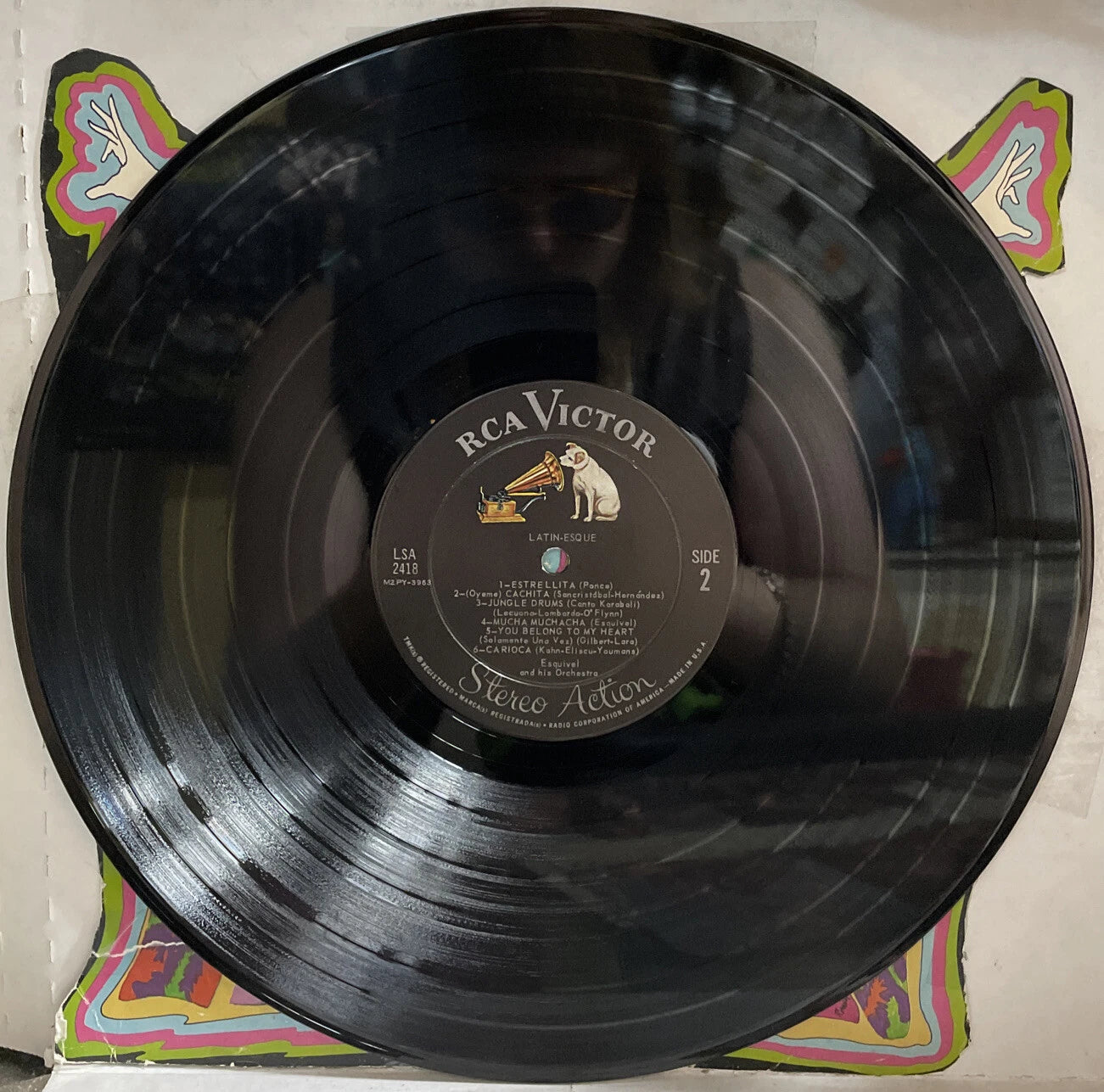 Esquivel And His Orchestra Latin-Esque Reisaue Stereo Record LSA-2418