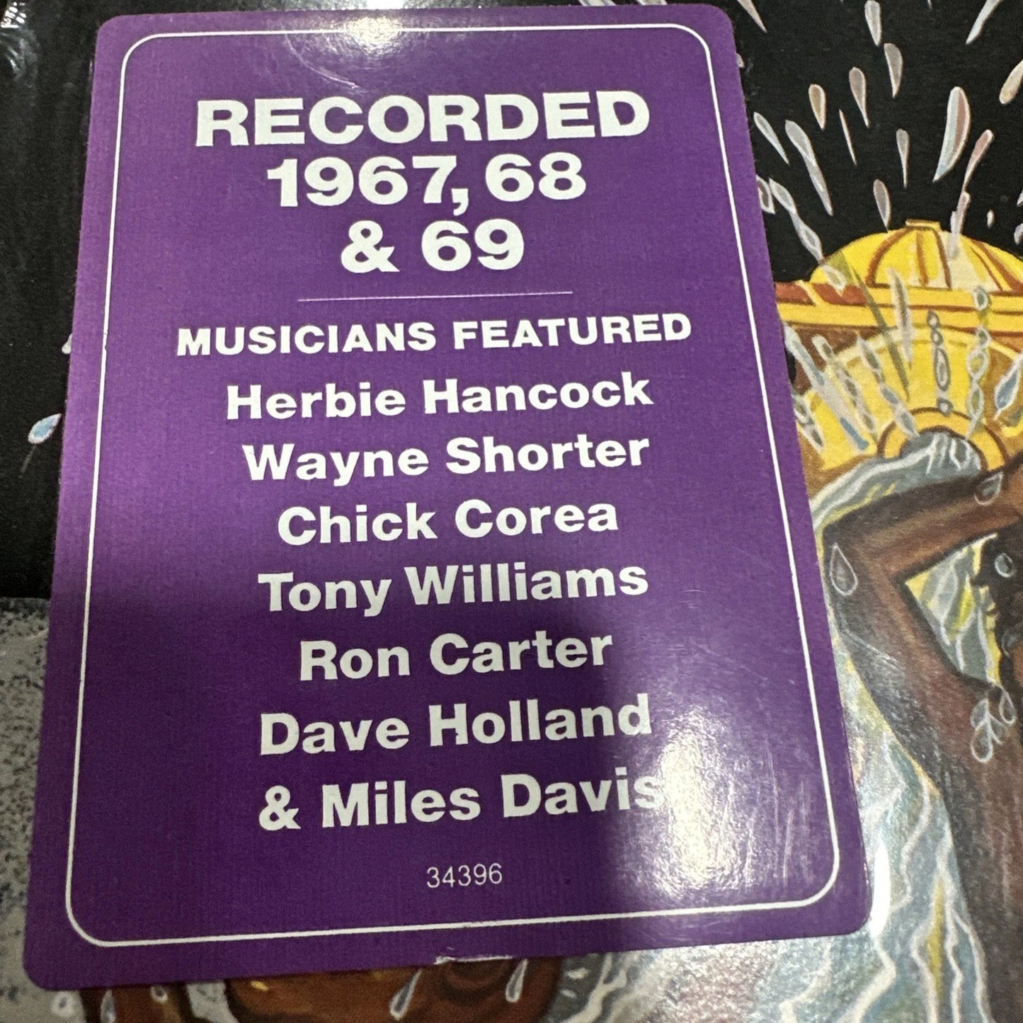 Miles Davis "Water Babies" LP Hype sticker PC 34396 No Barcode SHRINK vg++