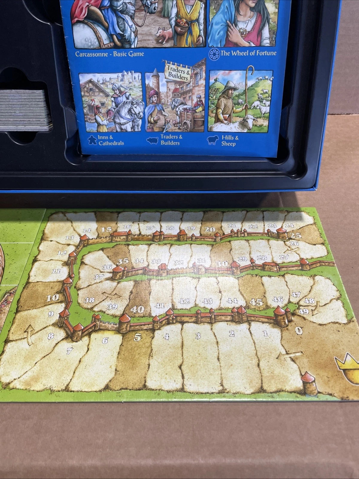 Carcassonne Big Box Board Game + Mini Expansion + The River Complete
