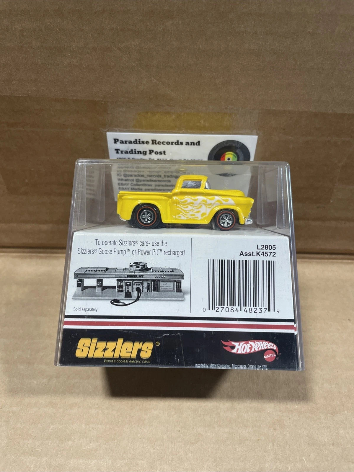 Sizzlers 57 Chevy Pickup Truck 2007 Hot Wheels Redline Unopened L2805