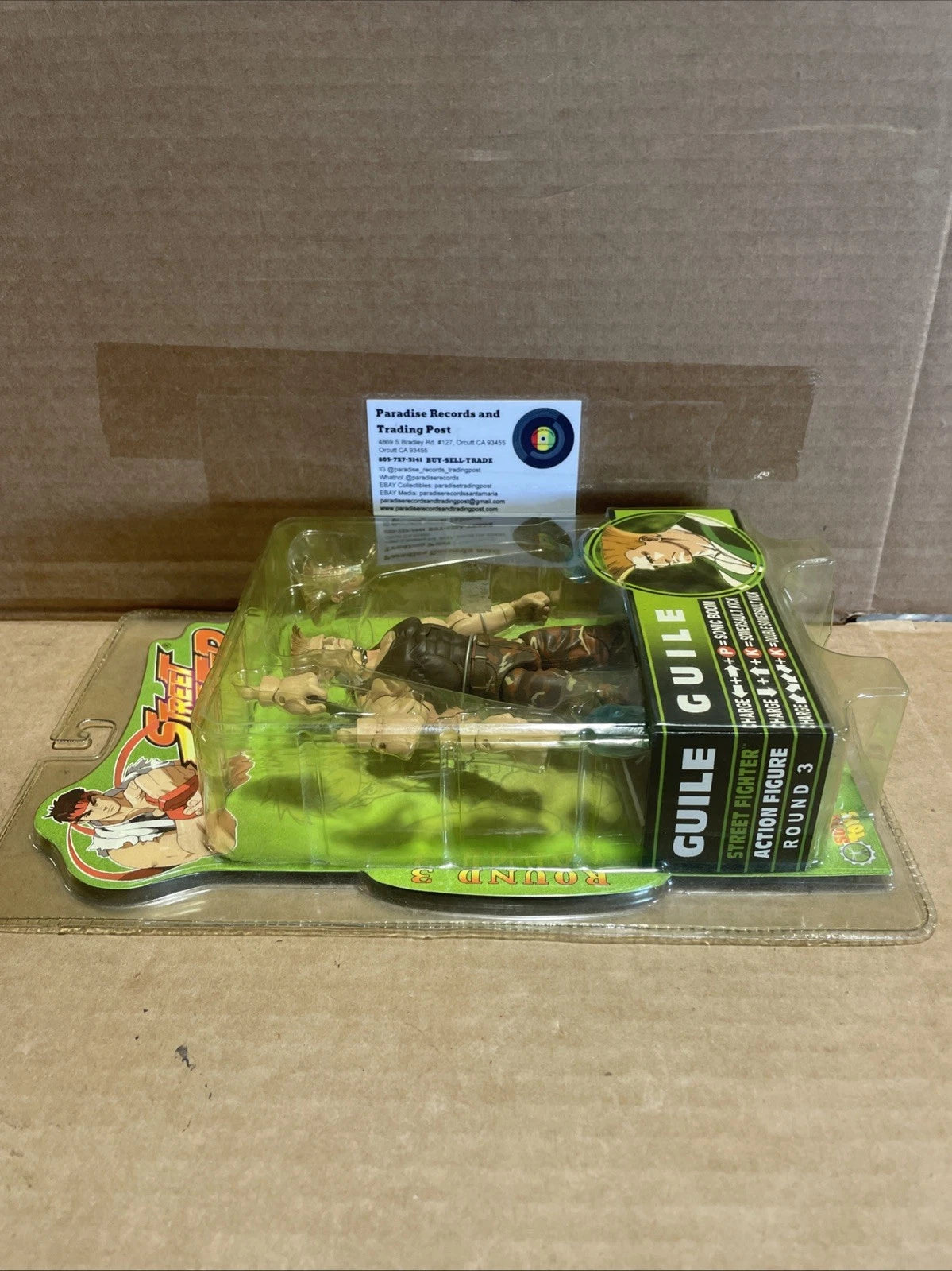 SOTA Toys Street Fighter GUILE Round 3 Action Figure Capcom