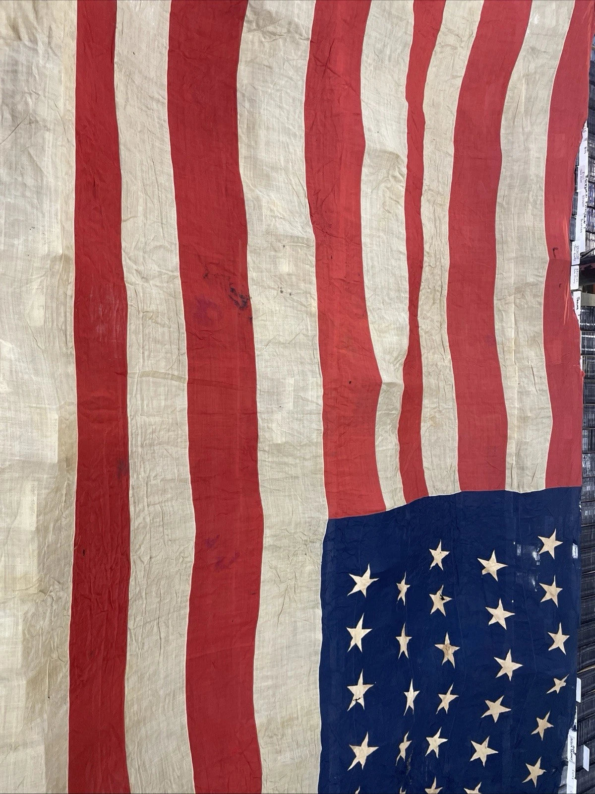 38 Star American Flag (1876-1889) 13 feet X 20 feet RARE!!!!!!!