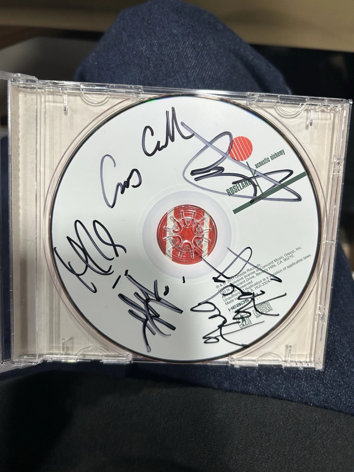 Signed Roseland by Acoustic Alchemy (CD, 2011) - Autographed By 5 Members