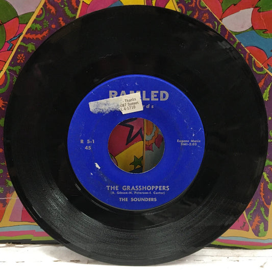 The Sounders The Grasshoppers/Wonderful,Wonderful,Wonderful 7” Single