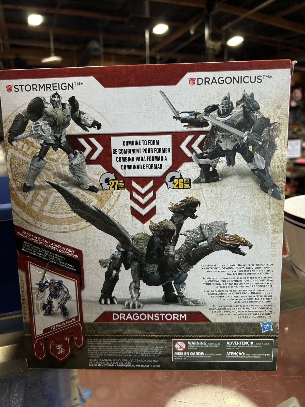 Transformers The Last Knight Premier Edition Leader Dragonstorm Combiner