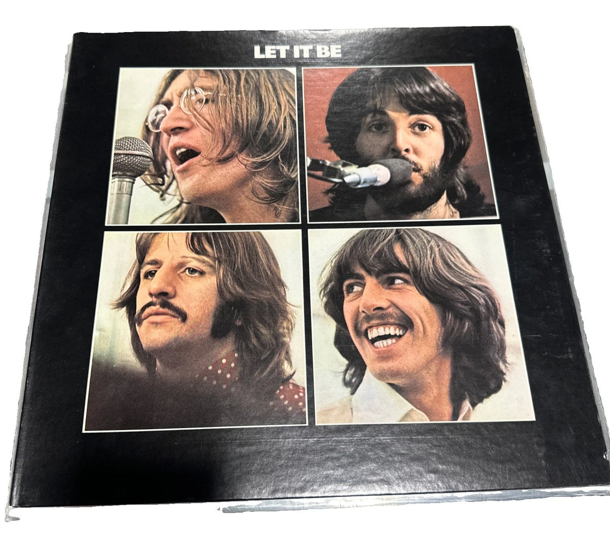 Beatles Let It Be Vinyl LP 1st US Press 1970 EX LIKE NEW js 17,501-16 Bell Sound